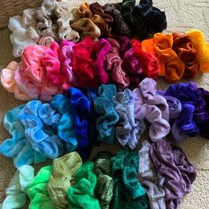 Velvet Scrunchies (5/$10)
